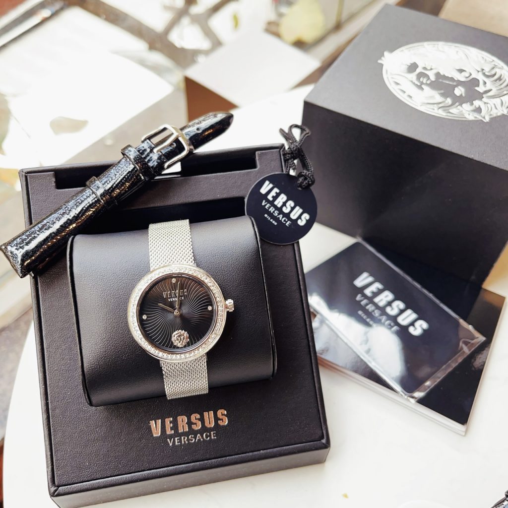 Đồng hồ Versus Versace Lea black dial