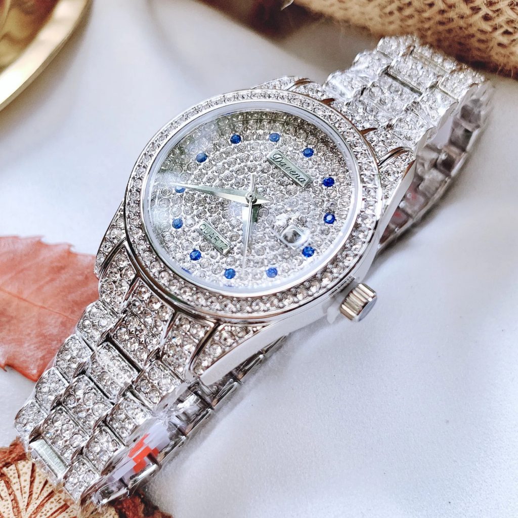 Đồng hồ Davena nữ đính full swarovski