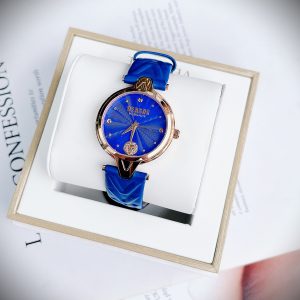 Đồng hồ Versus nữ dây da màu xanh dương