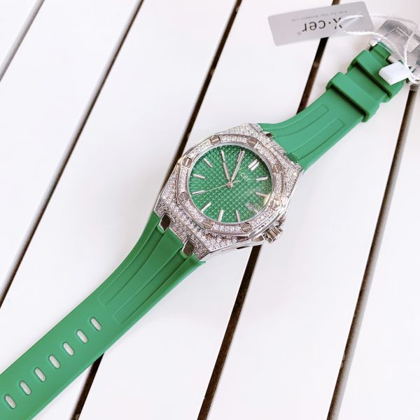 Đồng hồ X-Cer nữ màu xanh lá cây