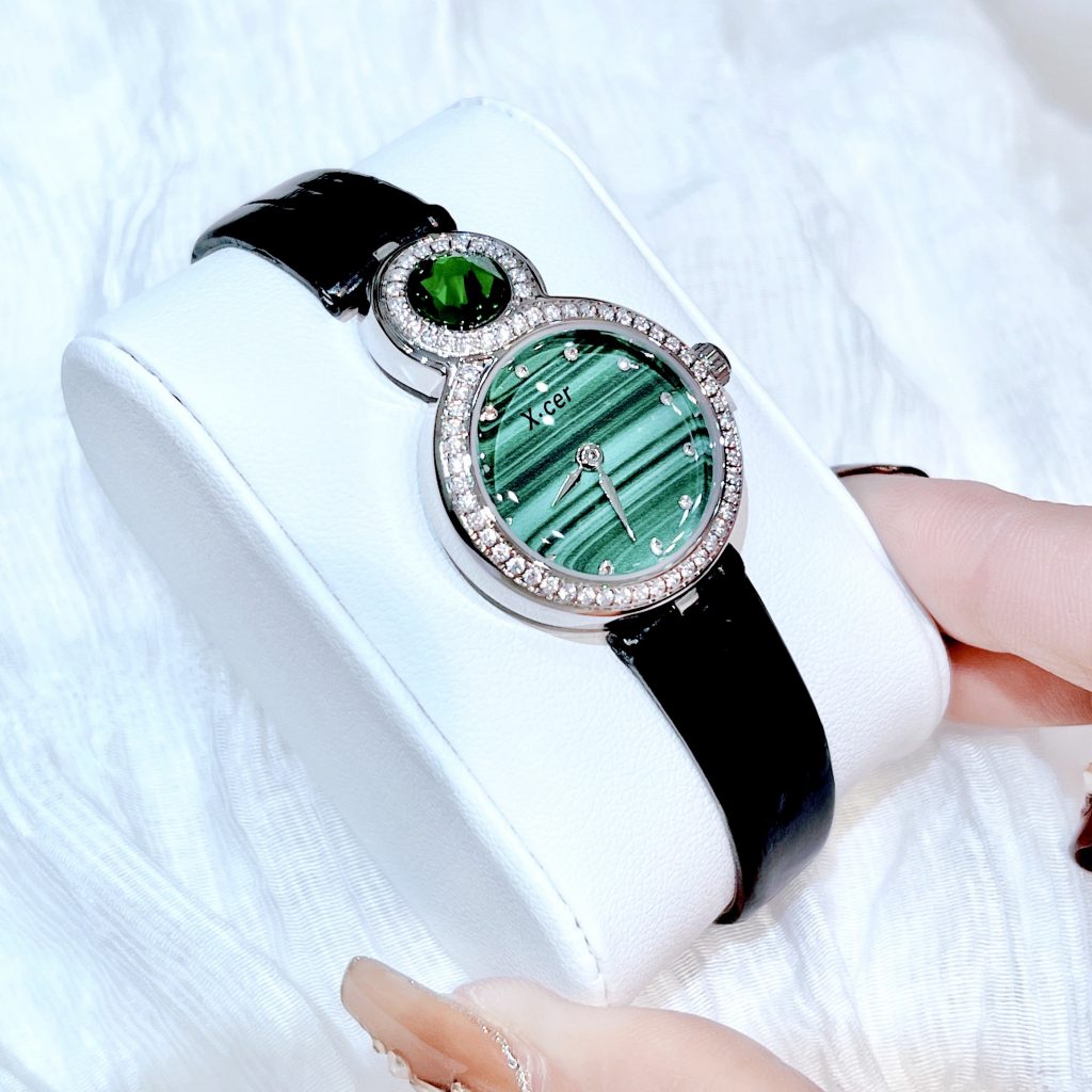 Đồng hồ nữ X-Cer chính hãng B0625 nữ màu xanh ngọc lục bảo
