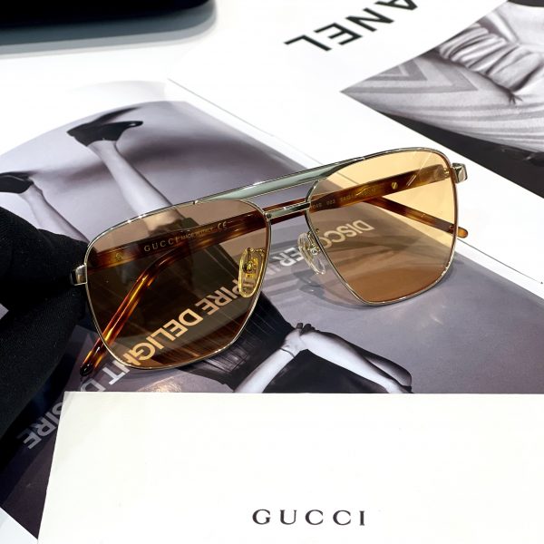 Kính Mắt Gucci Chính Hãng Màu Vàng Chanh (1)