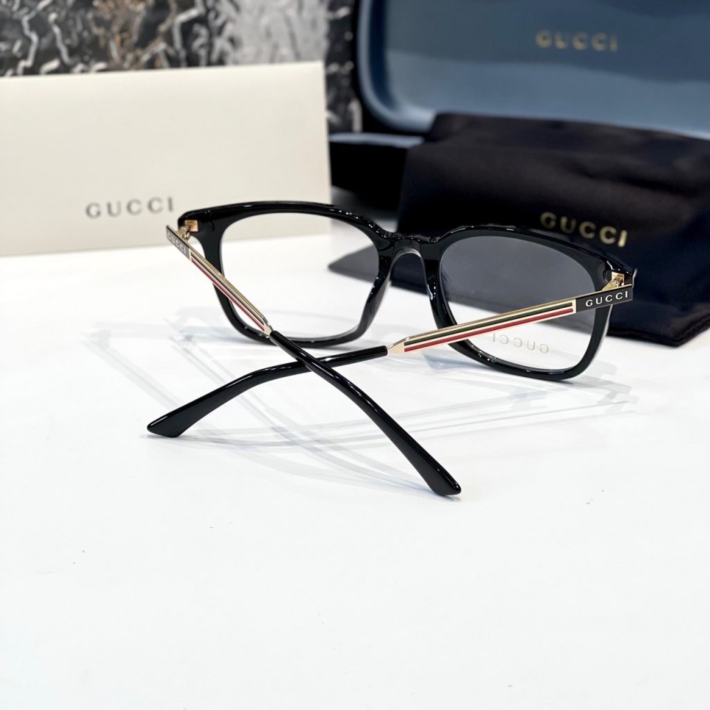 Kính Mắt Gucci Chính Hãng Gọng Kim Loại Unisex Nam Nữ 