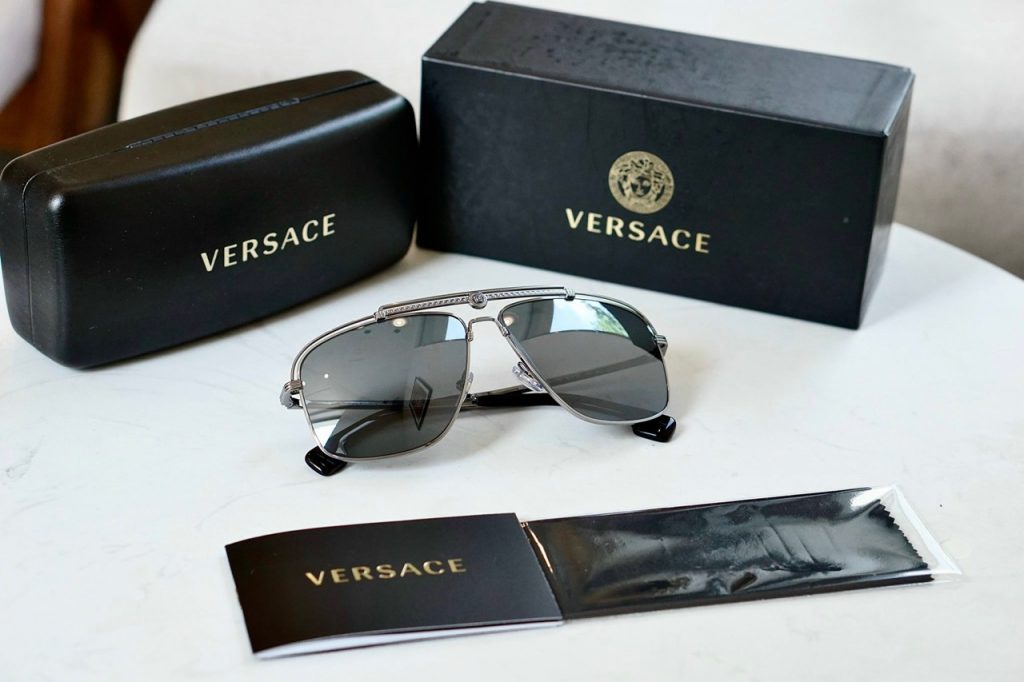 Kính Mắt Versace Chính Hãng Form Unisex Lens 61/13/145mm