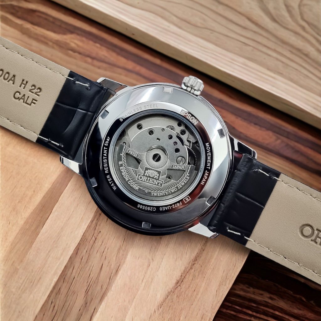 Đồng hồ nam chính hãng Citizen RA-AC0F05B10B dây da vỏ trắng 41mm