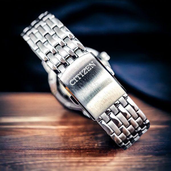 Đồng hồ nam chính hãng Citizen NJ0080-50E mặt số đen thiết kế độc đáo 42mm