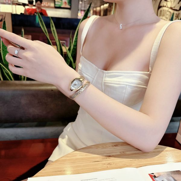 Đồng hồ nữ chính hãng Just Cavali thiết kế thân rắn cuốn 2 vòng 28mm
