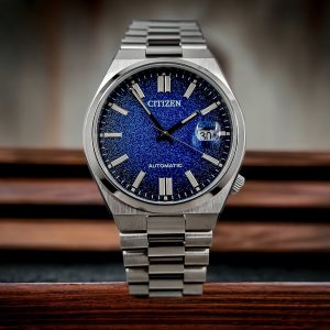 Đồng hồ nam chính hãng Citizen NJ0151-88L mặt số thiết kế màu xanh 40mm