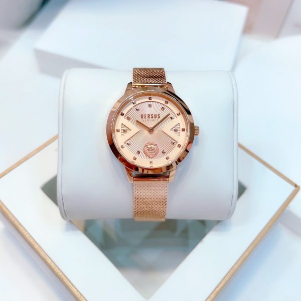 Đồng hồ nữ chính hãng Vesus VSPZK0621 mặt số tròn full vàng hồng 34mm