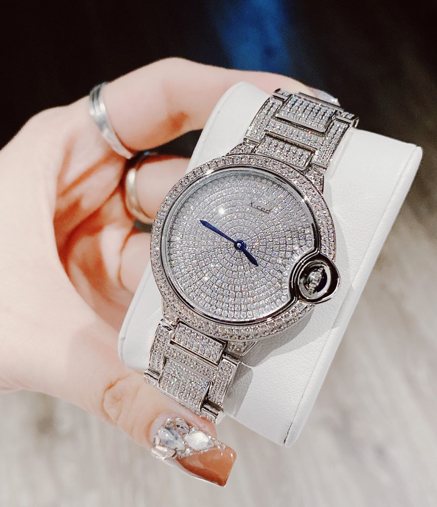 Đồng hồ nữ chính hãng X-Cer thiết kế đính đá sang chảnh nổi bật 36mm