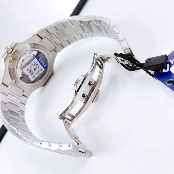 Đồng hồ nam chính hãng Hanboro by Huboler thiết kế dáng vuông đính đá 40mm