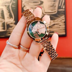 Đồng hồ nữ chính hãng Just Cavalli mặt số thiết kế hình hổ bắt mắt 32mm