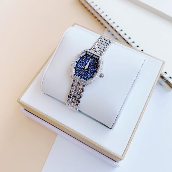 Đồng hồ nữ chính hãng Davena mặt số nhũ xanh lấp lánh nổi bật 28mm