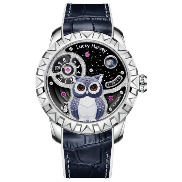 Đồng Hồ Lucky Harvey Owl Luminous dial Limited Edition Chính Hãng (1)