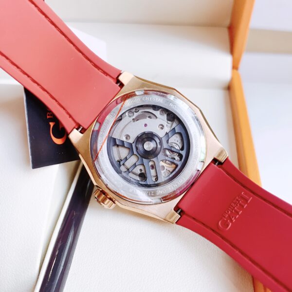Đồng hồ Bonest Gatti BG8902-L5 nữ chính hãng màu đỏ đính đá 36mm (3)
