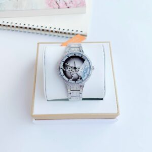 Đồng hồ chính hãng Davena D60089 họa tiết con báo xoay 360 độ 38mm (2)