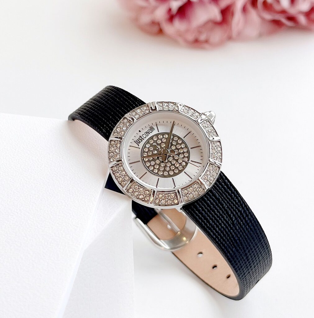 Đồng hồ nữ Just Cavalli Eleganza Mini chính hãng đính đá Swarovski 28mm (2)