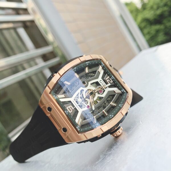 Đồng hồ Bonest Gatti BG5601-A1 rose gold nam máy cơ Automatic chính hãng 45mm (2)