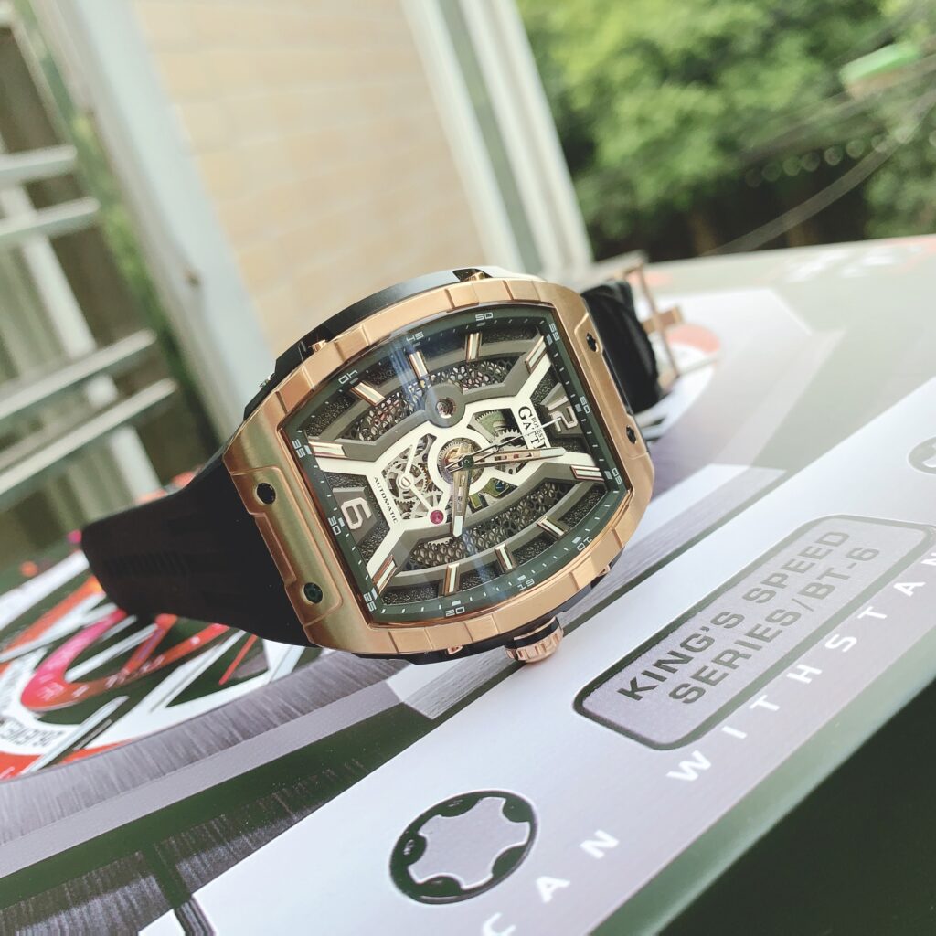 Đồng hồ Bonest Gatti BG5601-A1 rose gold nam máy cơ Automatic chính hãng 45mm (2)