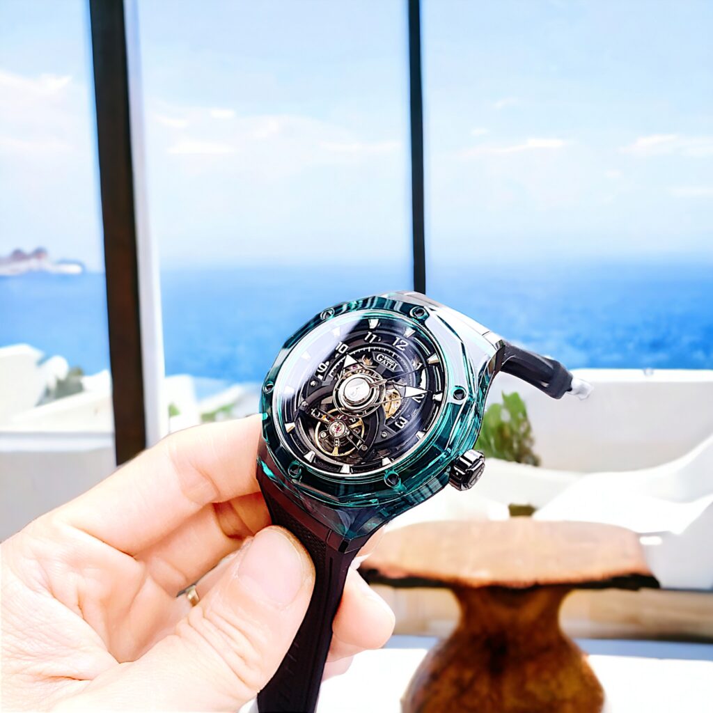 Đồng hồ Bonest Gatti chính hãng BG5806-A3 mặt lộ cơ Automatic 42 (2)