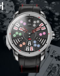 Đồng Hồ Nam Lucky Harvey Bộ Bài Poker Chính Hãng 43mm (1)